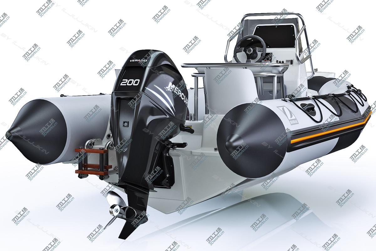 images/goods_img/2021040164/Inflatable boat Zodiac ProOpen 550 and Mercury Verado 200/5.jpg